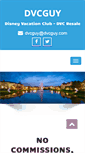 Mobile Screenshot of dvcguy.com